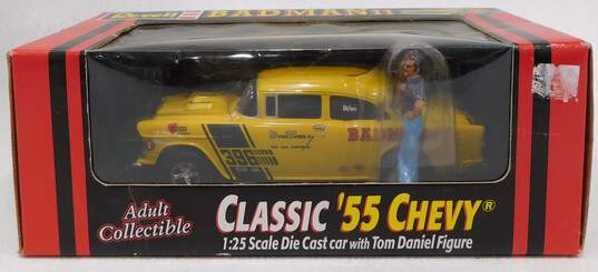 VTG 2001 Revell Badman II Classic 55 Chevy with Tom Daniel Figure 1/25 Die Cast Model image number 1