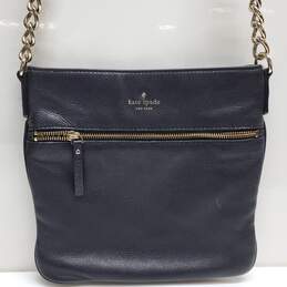 Kate Spade New York Women's Jackson Street Melisse Handbag Blk Leather Crossbody alternative image