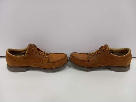 Rockport Men's Tan Leather Casual Shoes Size 9.5 image number 3
