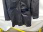 Unisex Fabletics Thermoplastic Polyurethane Navy Blue Rain Coat Sz L image number 2