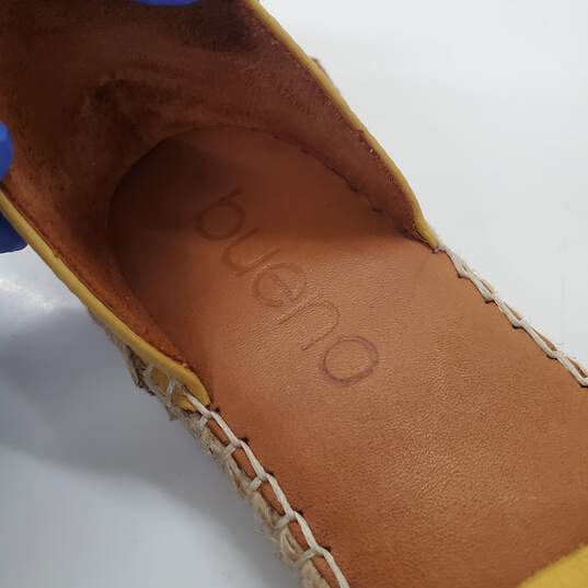 Bueno Women's Flat Yellow Sandal Size 38 image number 6