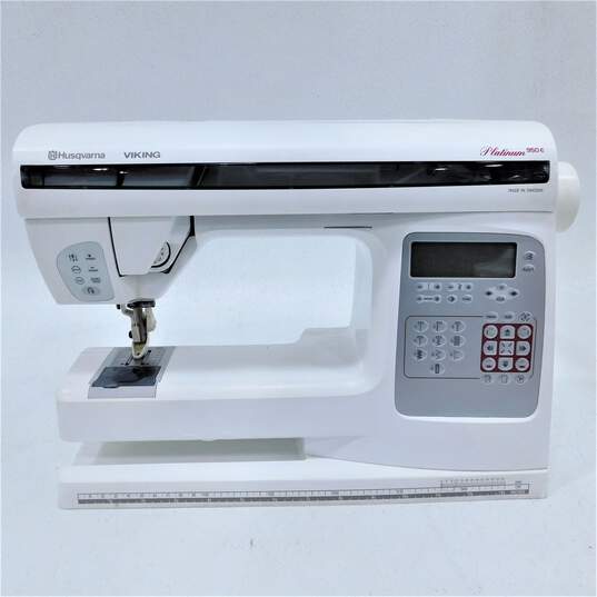Husqvarna Viking Platinum 950E Sewing Embroidery Machine w/ Pedal No Power Cord image number 5