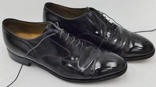 Men's Johnstone and Murphy Black Dress Shoes image number 1