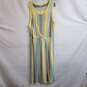 Lou and Gray Tucked Signature Soft Striped Dress Size Extra Large image number 2