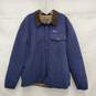 Patagonia MN's Isthmus Quilted Blue Shirt Jacket Size XL image number 1