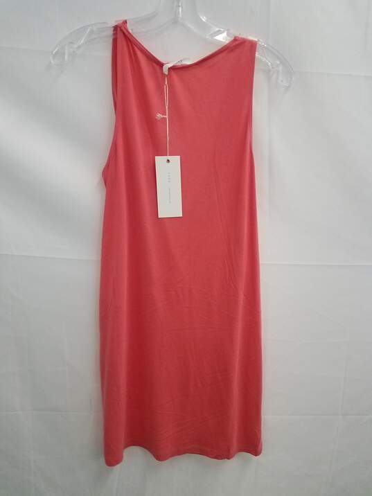 Lush Pink Low Neck Sleeveless Dress SZ S NWT image number 2