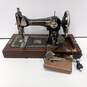 Vintage National Sewing Machine Co. Windsor B Sewing Machine with Foot Pedal image number 1