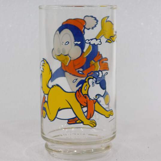 Assorted Vintage Collector Glasses Disney Birthday Mickey McDonalds Chilly Willy image number 5