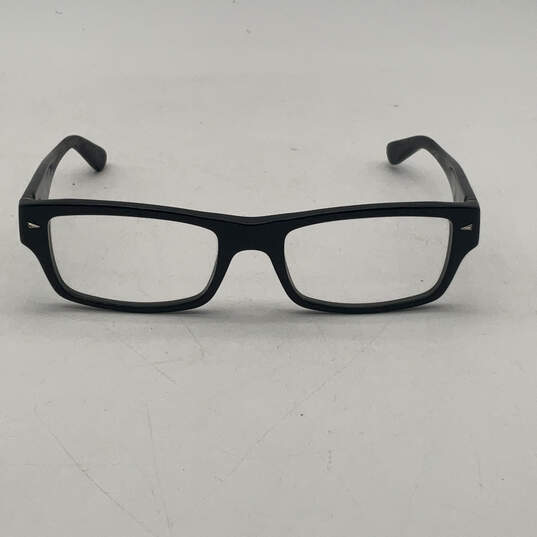 Mens Black RB5254 Full Frame Rectangular Classic Eyeglasses With Case image number 1