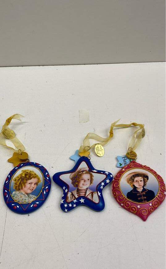 15 Shirley Temple Christmas Ornaments Danbury Mint image number 8