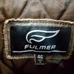 Fulmer Men's Leather Motorcycle Jacket Size 46 alternative image