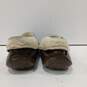 Men's UGG Brown Leather Slip-On Loafers Sz 14 image number 3
