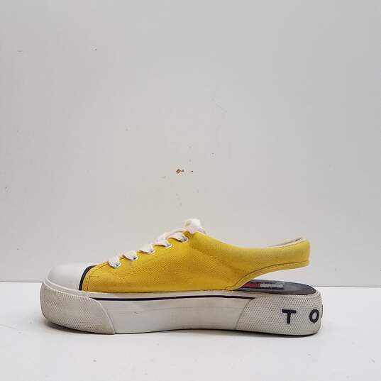 Tommy Hilfiger Canvas Slingback Sneakers Yellow 10 image number 2