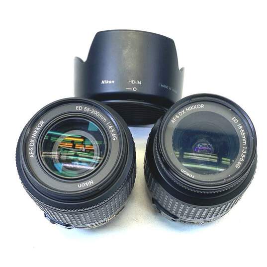 Nikon D80 10.2MP Digital SLR Camera with 2 Lenses image number 6