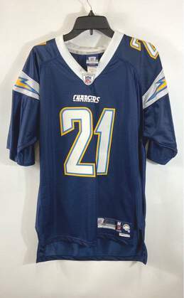 Reebok NFL Chargers Tomlinson # 21 Blue Jersey - Size M