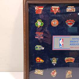 Framed 1992 NBA Team Collector Pins by Peter David alternative image