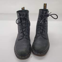 Dr. Martens Women's Black Leather Boots Size 9 alternative image