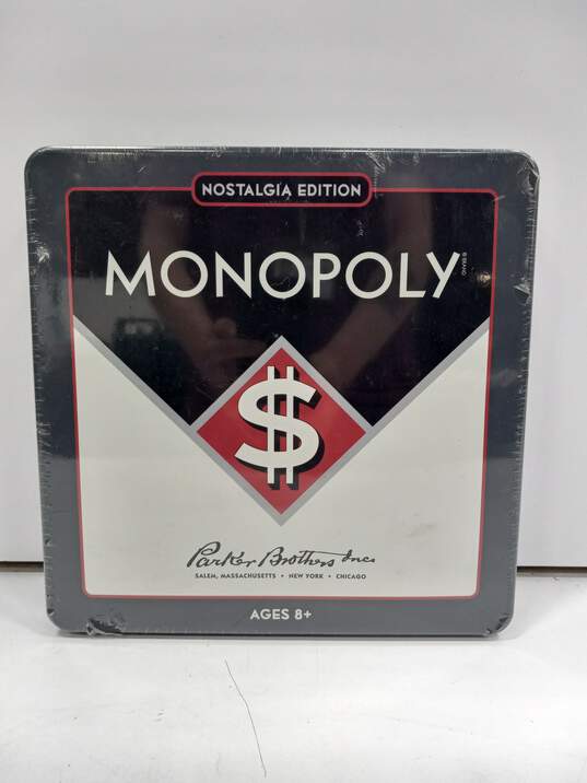 Monopoly Nostalgia Edition in Metal Box image number 1