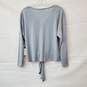 Astr Tie Front Top Gray Size Small image number 2