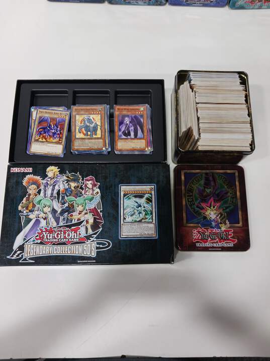 Yu-Gi-Oh! Trading Cards in Tin Boxes 9pc Box Lot image number 2