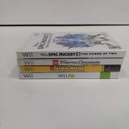 Nintendo Wii Video Games Assorted 4pc Lot