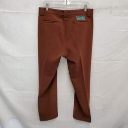 Bogey Boys By Macklemore WM's Polyester Slim Fit Brown Trousers Size 30 x 24 alternative image