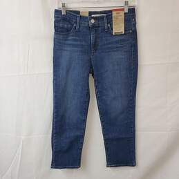 Levi Strauss 311 Shaping Skinny Capris Mid Rise Size 26