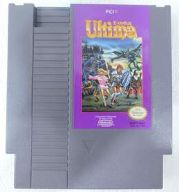 Ultima Exodus Nintendo NES No Manual