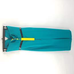 Catherine Malandrino Women Sea Blue Dress Size P NWT alternative image