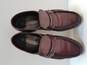 Florsheim Riva Burgundy Shoes Leather Loafers Men's Size 8D image number 6