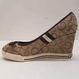 Guess Brown Wedges Women's Size 8.5 alternative image