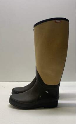 Hunter Regent St James Tweed Top Rain Boots Beige 7 alternative image