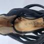 Wild Diva Back Zip Wedge Heel Sandals Women's Size 6 image number 6