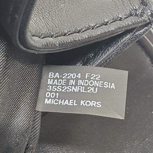 Michael Kors Serena Black Quilted Leather Shoulder Bag image number 6