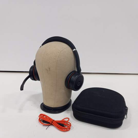 Black Jabra Headset in Case image number 1