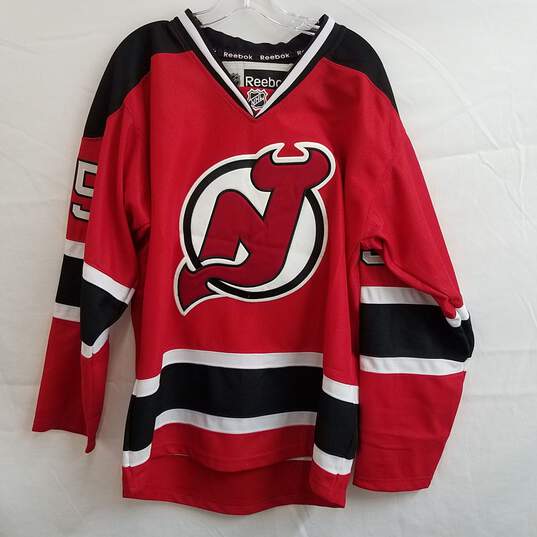 NHL New Jersey Devils Cory Schneider #35 Reebok Jersey Size 48 image number 1