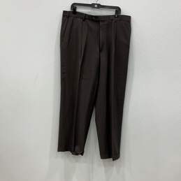 Armani Collezioni Mens Gray Brown Blazer & Pant 2 Piece Suit Set Size 46R w/COA alternative image
