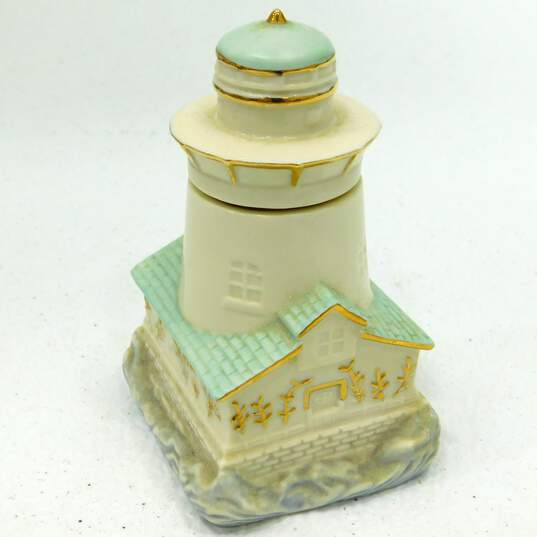 2002 Lenox Lighthouse Seaside Spice Jar Fine Ivory China Celery image number 2