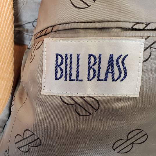 Bill Blass Men Yellow Corduroy 2 Pc Suit Set Sz 39 image number 5