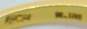 Elegant 14K Yellow Gold Tanzanite & Diamond Accent Ring 2.0g image number 4