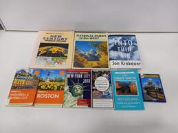Bundle of 9 Assorted Travel Books