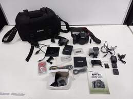 Bundle of Canon EOS Rebel T1i EOS 500D Camera Body Only with Accessories