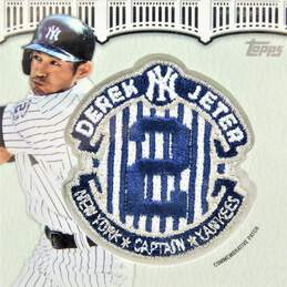 2020 Ichiro Suzuki Topps Jeter Commemorative Patch NY Yankees alternative image