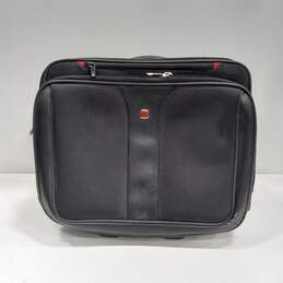 Black Wenger Swiss Gear Rolling Organizer / Laptop Case / Luggage
