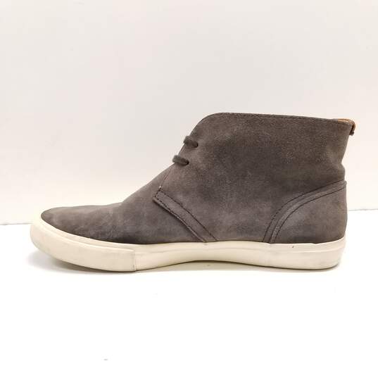 Coach Suede Leather Chukka Sneakers Grey 8.5 image number 2