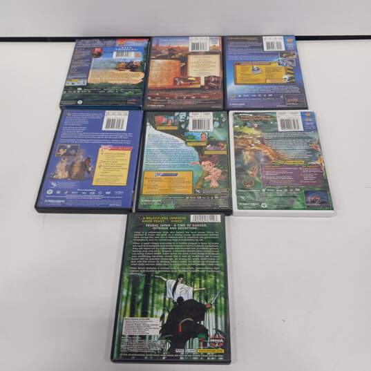 7pc Bundle of Assorted Kid & Family DVD’s image number 2