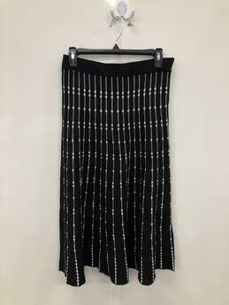 NWT Women's Sz M Black/White Long Skirt