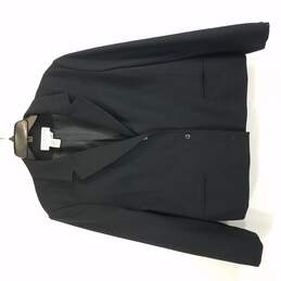 Norton Women Black Wool Suit Jacket 18 Pants 14 P Set