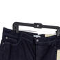 NWT Womens Blue Dark Wash Pockets Regular Fit Denim Straight Jeans Size 14 image number 3