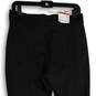 NWT Womens Black Elastic Waist Tummy Control Ponte Ankle Pants Size M image number 4